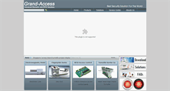 Desktop Screenshot of grand-access.com