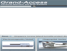 Tablet Screenshot of grand-access.com